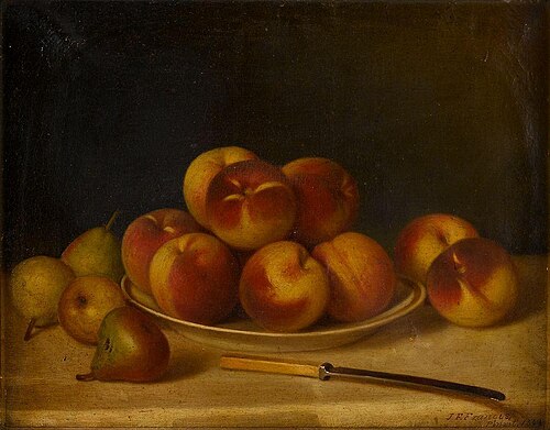 Peaches and Pears, 1849, John F. Francis