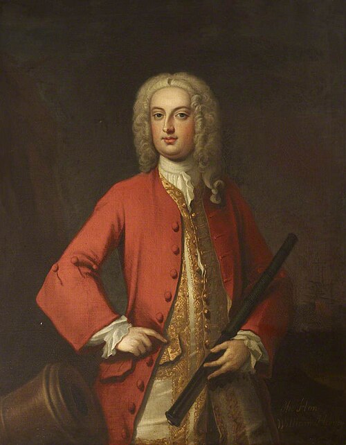 Captain The Hon. William Hervey, RN (1699-1776), 1735, John Fayram