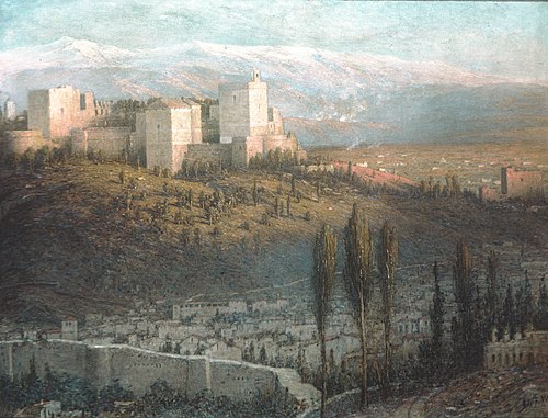 The Alhambra, Granada, Spain, 1901, John Ferguson Weir