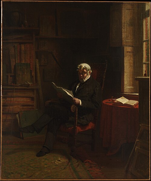 The Morning Paper, 1868, John Ferguson Weir