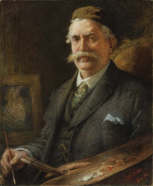 Elihu Vedder, 1902, John Ferguson Weir
