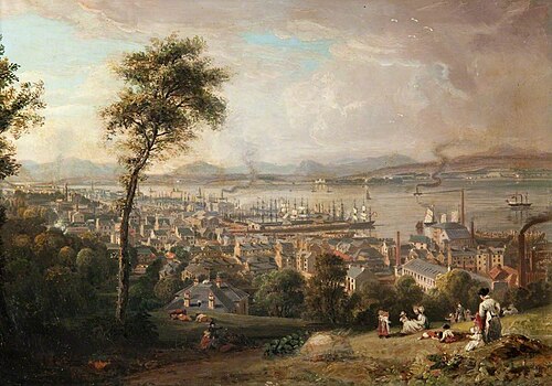 Old Greenock, 1825, John Fleming