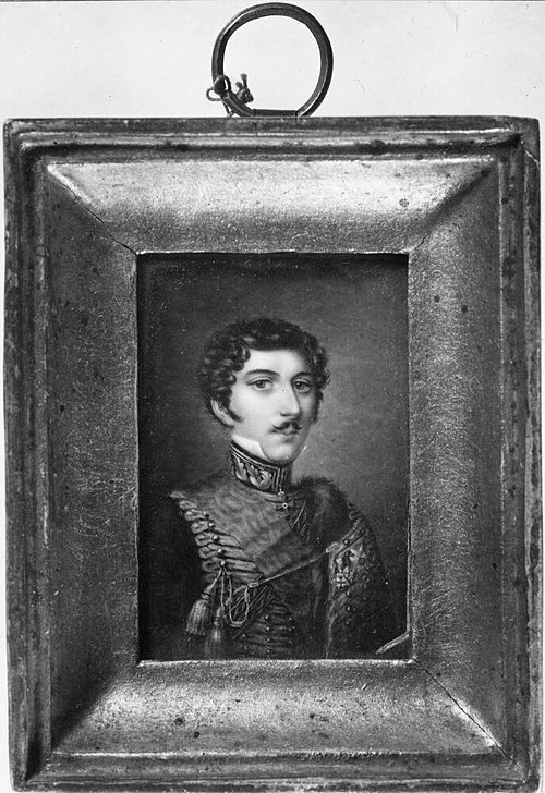 Oskar I, 1799-1718, kung av Sverige, 1822, Johan Way