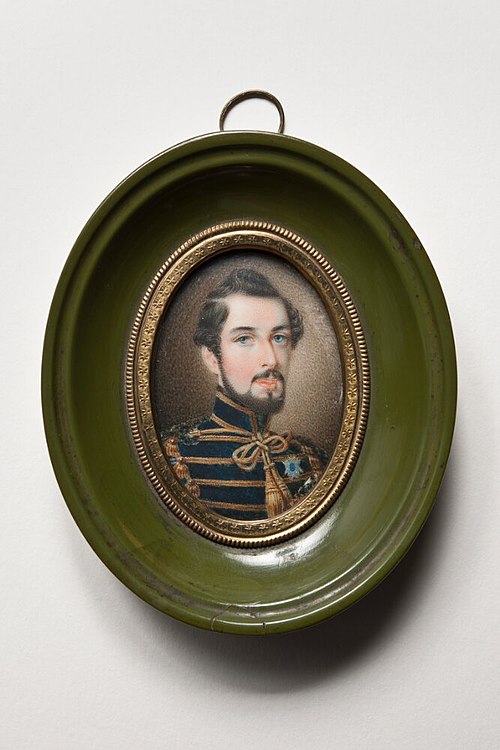 Karl XV (1826-1872), kung av Sverige och Norge, g.m. Lovisa, prinsessa av Nederländerna, , Johan Way
