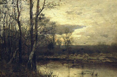 November Sunset, 1900, John Francis Murphy