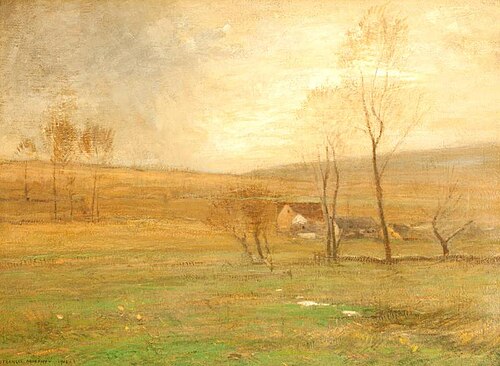 New England Meadow in Spring, 1905, John Francis Murphy
