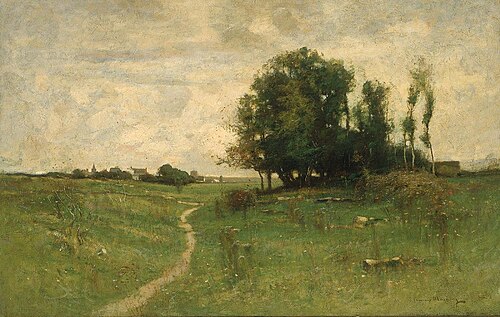 The Path to the Village, 1882, John Francis Murphy