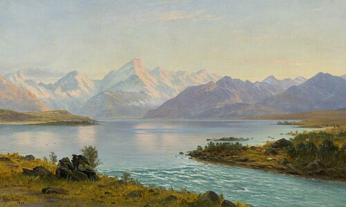 Mount Cook, New Zealand, 1890, John Gibb