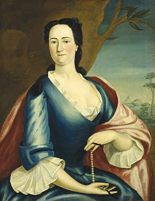 Elizabeth Fulford Welshman, 1749, John Greenwood