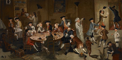 Sea Captains Carousing in Surinam, 1755, John Greenwood