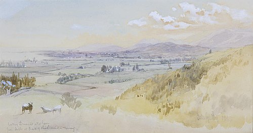 Looking towards Nelson from Hills back of Richmond - Morning, 1885, John Gully