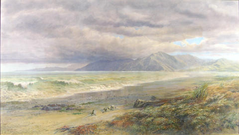 Kaikoura Coast, 1885, John Gully