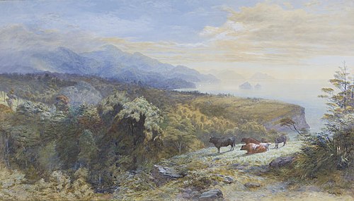 Western Coast of Tasman Bay, 1885, John Gully