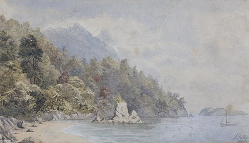 Lake Scene, 1885, John Gully