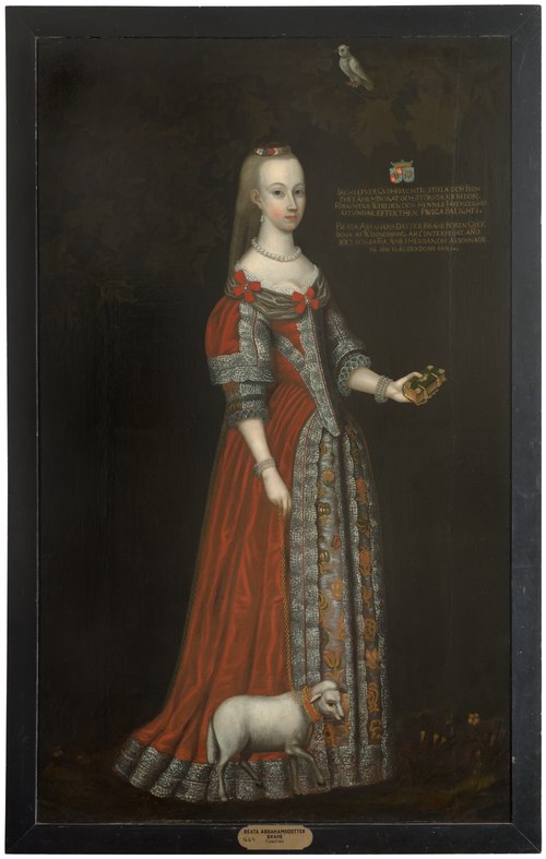 Beata Brahe (1599-1617), countess, 1617, Johan, the elder Werner