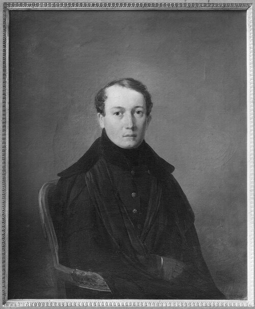 Carl August Adlersparre (1810-1862), count, writer, lieutenant, chamberlain, married to Charlotte Au, 1837, Per Wickenberg