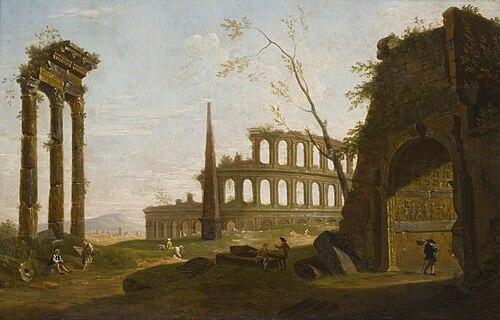 Roman Capriccio, 1756, John Inigo Richards