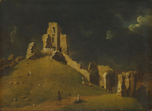 Corfe Castle, Dorset, 1764, John Inigo Richards