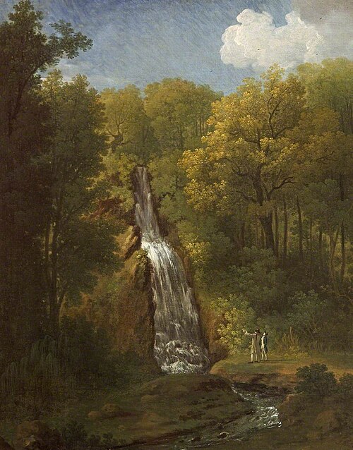 The Cascade at Hestercombe, Somerset, 1769, John Inigo Richards