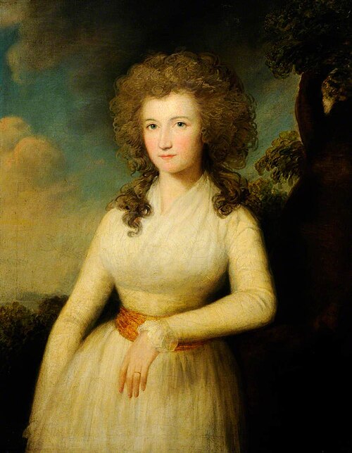 Portrait of a Lady, , John James Masquerier
