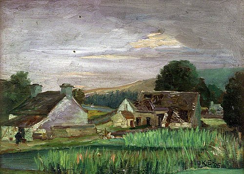Farm Buildings, 1905, John Kelt Edwards