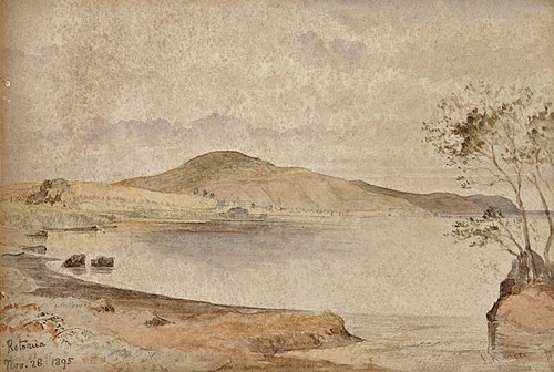 Rotorua, 1895, John Kinder