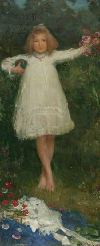 Miss Alexandra Ionides, 1902, John Macallan Swan
