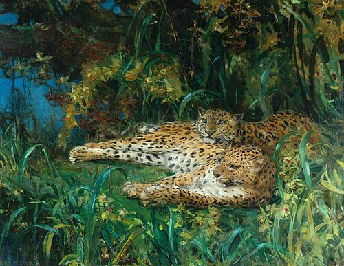 Indian Leopards, , John Macallan Swan