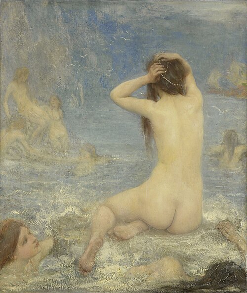 The Sirens, 1910, John Macallan Swan