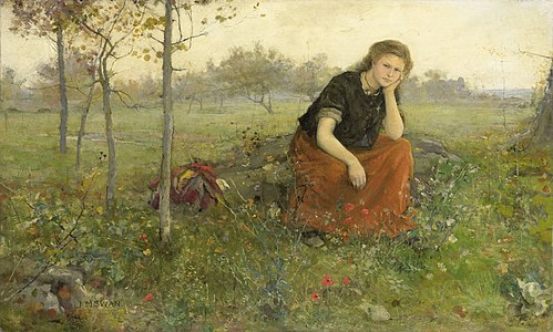 Refugees, 1890, John Macallan Swan