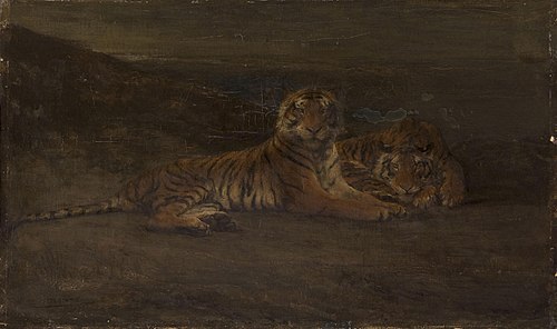Tigers, 1893, John Macallan Swan