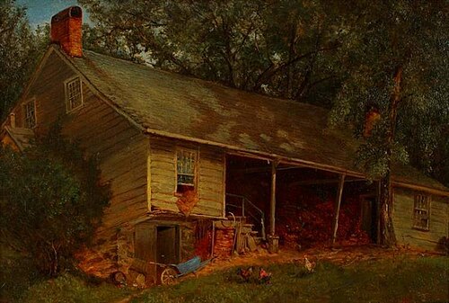 Thomas Cole's First Studio, Catskill, New York, 1881, John Mackie Falconer