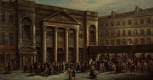 The Pump Room and Colonnade, Bath, 1895, John Maggs
