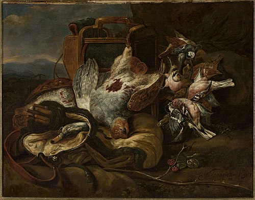 Hunting trophies, 1650, Jan Fyt