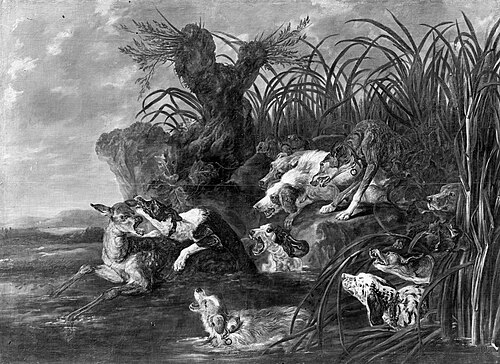 The deer hunt, 1655, Jan Fyt