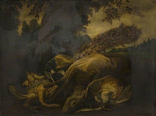 Still Life with Dead Game, 1820, Jan Fyt