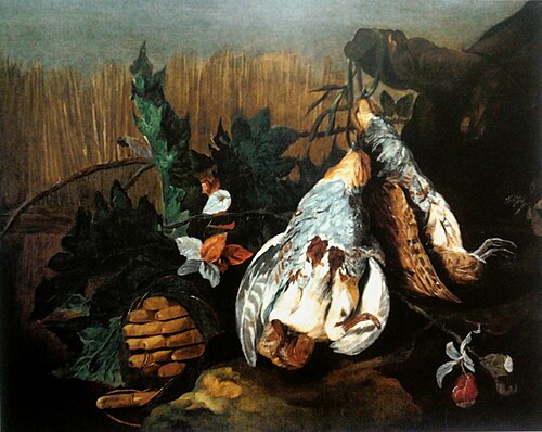 Nature morte avec gibier mort., 1657, Jan Fyt
