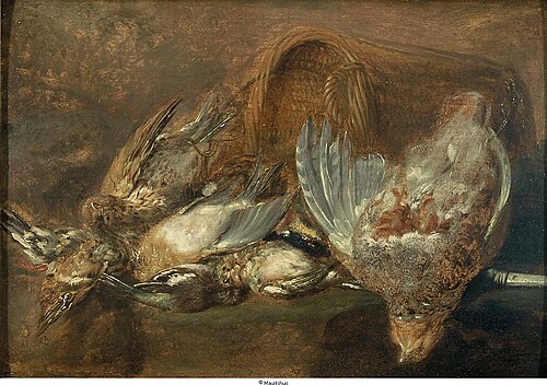Still life with dead game birds, 1651, Jan Fyt