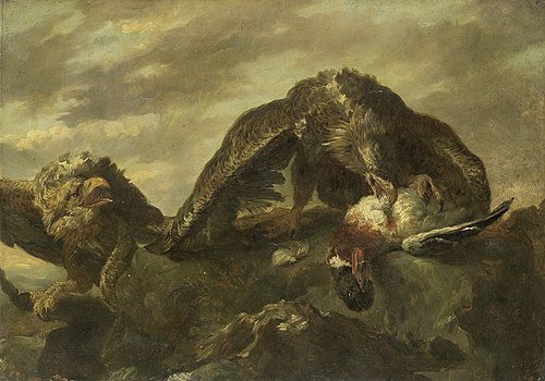 Eagles on Rocks, 1857, Jan Fyt