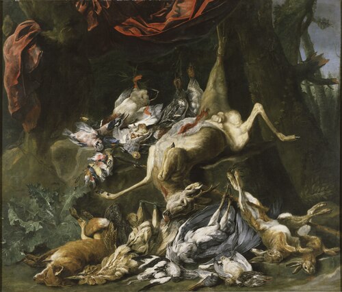 Still Life of Abundant Game, 1651, Jan Fyt