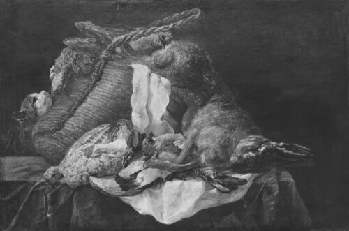 Still Life with Partridges and a Hare, 1651, Jan Fyt
