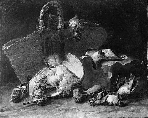 A Basket and Birds, 1646, Jan Fyt