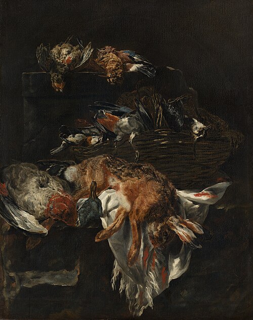 Still Life with Game, 1650, Jan Fyt