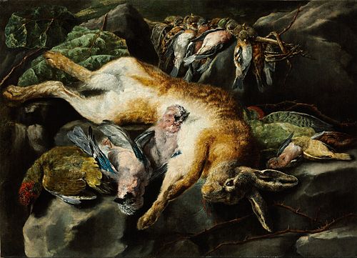Bagged Hare and Game-Fowl, 1650, Jan Fyt