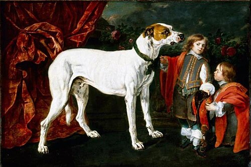 Boy and dwarf with a dog, 1652, Jan Fyt