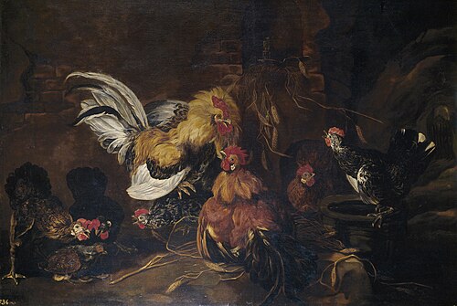 Cockfight, 1601, Jan Fyt