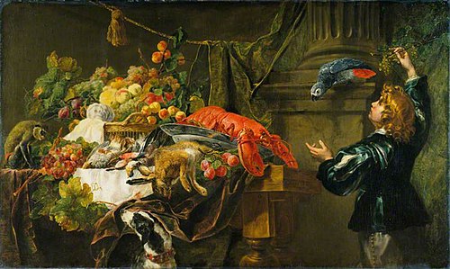 Still Life with a Page, 1644, Jan Fyt