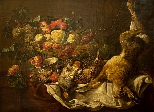 Natureza-morta, 1642, Jan Fyt