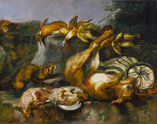 Dead Game and Weasels, 1642, Jan Fyt