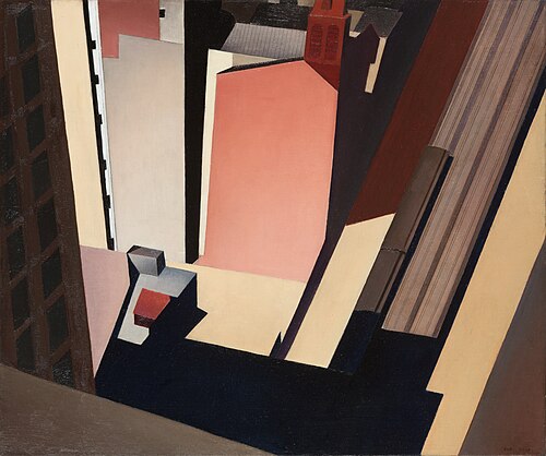 Church Street El, 1920, Charles Sheeler